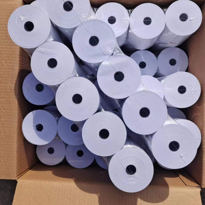 Usine sans BPA 80mm 57mm de large thermique reçu papier rouleau POS ATM Jumbo papier au sol - Product Image 4