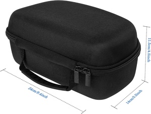 เคสใส่หน้ากากป้องกันแบบใช้ซ้ำได้กระเป๋าเก็บเปลือกแข็งแบบพกพาสำหรับเครื่องช่วยหายใจและหน้ากากกัน <span class=keywords><strong>N95</strong></span> (อุปกรณ์จัดระเบียบที่เป็นมิตรกับการเดินทาง) - Product Image 5