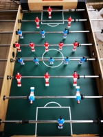 LANDER-MAN Grand Foosball Table Soccer Jeux Jeux de société