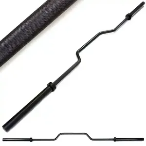 HALA-B21 Power Training Free Weights Equipment Cambered Squat <strong>Bar</strong> for Weightlifting - Product Image 2