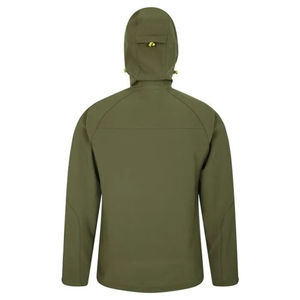 <b>Men's</b> Casual Waterproof Canvas <b>Winter</b> <b>Jacket</b> Fleece <b>Warm</b> Cold-Proof Covered Button Closure Quick Dry Breathable Eco-Friendly - Product Image 2