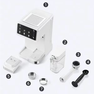 Macchina Professionale per Caffè con Montalatte Automatico, 20 Bar di Alta Pressione per <span class=keywords><strong>Espresso</strong></span> - Product Image 4