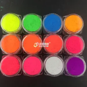 Sheenbow Fluorescent Neon Pigmen untuk Nail Art