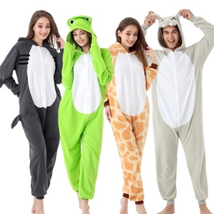 Livraison gratuite Combinaison Kigurumi Costume d'animal <span class=keywords><strong>canard</strong></span> Pyjama adulte Vêtements de nuit pour femmes Hiver - Product Image 4