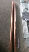 Barre ronde en cuivre rouge T2 de haute pureté 3mm 5mm 8mm 10mm, tige en cuivre pur massif pour usinage CNC et raccords électriques