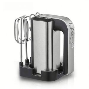 Batteur à œufs électrique à main en acier inoxydable Cx-6651 Base 5 vitesses Turbo 200w 250w 300w 350w, couleur personnalisée, avec base de rangement - Product Image 1