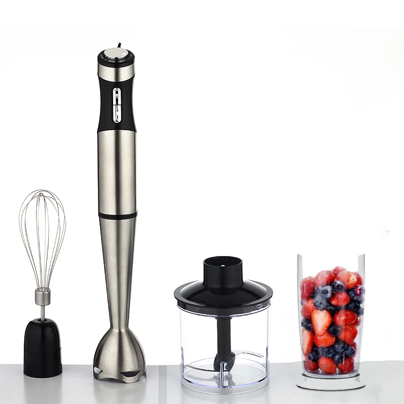 新品　ハンドブレンダー 4in1セット 泡立て器 ミキサー ステンレス Amazon | ハンドミキサー ハンドブレンダー - LHBD 電動泡立て器