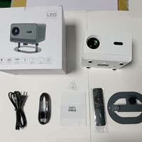 Projecteur de cinéma extérieur HD, projecteur professionnel avec Android TV 4K, Datashow, projecteur Full HD