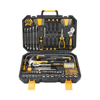 Juego de Herramientas Mecánicas de 159 Piezas para Reparaciones del Hogar y Automóviles - Kit de Herramientas Básico con Estuche de Almacenamiento