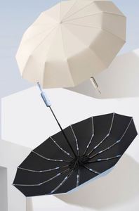 Uv Portable Travel <b>Sun</b> & Rain Folding Double Rib Structure Large Auto Open Close <b>Car</b> Umbrella Promotion Gift - Product Image 4