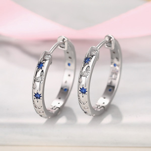 Pendientes de Sol y Luna para Mujer, Diseño de Rayos Celestiales, Joyería de Moda para Uso Diario - Product Image 5