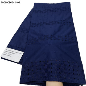 <span class=keywords><strong>Tissu</strong></span> <span class=keywords><strong>en</strong></span> dentelle suisse brodé lumineux pour vêtements féminins uniques, <span class=keywords><strong>en</strong></span> voile <span class=keywords><strong>africain</strong></span> 100 % coton sec - Product Image 6