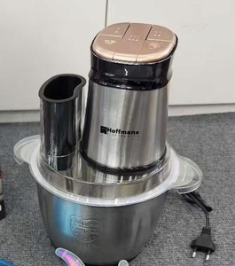 Hachoir à <span class=keywords><strong>viande</strong></span> électrique Hoffmans HM-8884 1800W, grande capacité 3L, avec éplucheur d'ail, fouet à œufs, ensemble 6 en 1 - Product Image 6