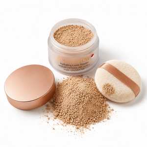 Poudre libre fixatrice de maquillage translucide, anti-brillance et waterproof, au fini naturel, formule longue tenue pour le visage - Product Image 1