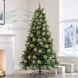 Sapins de Noël MaoSheng en gros, PE PVC, grands arbres artificiels, écologiques, décorations de fêtes, fournisseur OEM personnalisé - Product Image 5