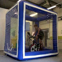 Tente de formation en altitude hypoxique gonflable haute performance, en tissu Oxford/PVC 210D, style cube quatre saisons, certifiée EN14960