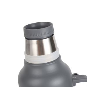 Creative New Football Cup Stainless Steel Vacuum Cup with Soup Spoon Travel Kettle 1300ml - Product Image 4