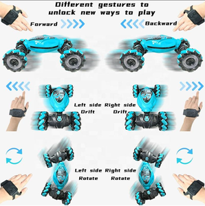 Voiture télécommandée 2-en-1 transformable en robot sportif 1/18, modèle de voiture RC, <span class=keywords><strong>jouet</strong></span> pour enfants, cadeau - Product Image 2