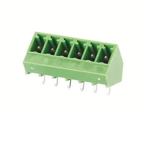 Pitch 3.5mm 3.81mm Angled pluggable plug-in male and female terminal block