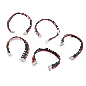 JST-XH 2S 3S 4S 5S 6S 7pin kết nối Nam đến Nam 22AWG 200mm Cân bằng dây LiPo pin cân bằng cáp cho <span class=keywords><strong>RC</strong></span> sạc - Product Image 1