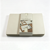 Sets de table et sous-verres personnalisés imprimés sur mesure France Design pour tables à manger, décoration intérieure, hôtels, cafés, restaurants, coffret cadeau