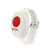 Montre bracelet d'appel d'urgence SOS pour poignet, bouton d'aide à distance en un clic pour malentendants, personnes handicapées, seniors, femmes enceintes, alerte d'urgence