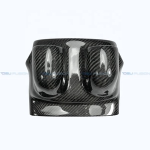Soporte para Dos Indicadores de 52 mm, de Fibra de Carbono Real, para el Tablero de Mitsubishi Lancer Evolution X EVO 10 CZ4A, 2008-2016 - Product Image 5