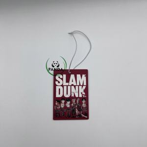 Diffuseur d'air pour voiture en papier de coton avec pendentif pour rétroviseur arrière de voiture Slam Dunk, parfum d'aromathérapie longue durée - Product Image 3
