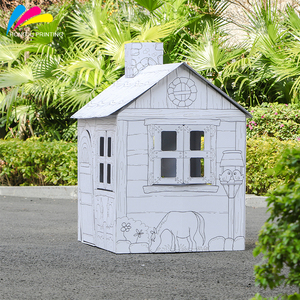 Maison de jeu <span class=keywords><strong>en</strong></span> <span class=keywords><strong>carton</strong></span> <span class=keywords><strong>en</strong></span> forme de <span class=keywords><strong>fusée</strong></span> pour enfants, papier à dessin créatif éducatif <span class=keywords><strong>en</strong></span> gros - Product Image 4