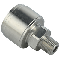 Pièces d'exportation de suppresseur d'usinage CNC à forte demande pour l'électroérosion à fil fabriquées à partir de matériaux métalliques en cuivre en acier inoxydable en laiton durable