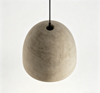 Moule en silicone pour lampe suspendue en forme de dôme arqué SN0018 pour luminaire en béton