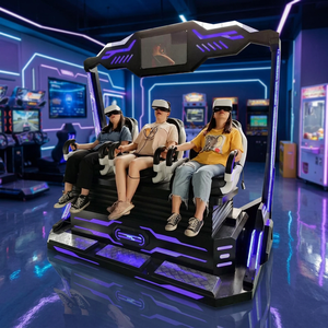 Système d'arcade de réalité virtuelle à mouvement complet Ultimate 3-Seat VR Gaming Pod avec écran tactile - Product Image 5