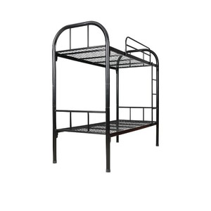 Cama doble moderna, litera de acero metálico para refugiados con diseño de arriba hacia abajo para almacén, Hotel, escuela, apartamento, muebles de granja - Product Image 2