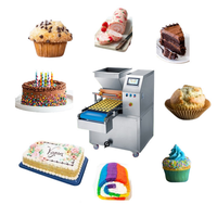 Déposeur automatique de pâte à gâteau et de desserts pour boulangerie commerciale, cupcakes, muffins, brownies, crêpes, gaufres, beignets, churros