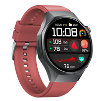 Hochwertige GE400 Gesundheits-Smartwatch TI AFE4950 Sensor Körperzusammensetzungsanalyse 470mAh Lange Standby-Zeit Alipay Smart-Armband