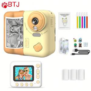 Nueva Mini Cámara Infantil con Pantalla IPS HD de 2.4 Pulgadas, Gran Angular de 180° y Función de Grabación para Impresión Instantánea - Product Image 4