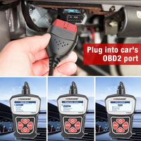 Herramienta de diagnóstico de coche KONNWEI KW310 OBD2, Analizador de motor de función OBD2 completo para todos los coches