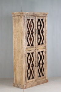 Armoire en bois multifonctionnelle au design élégant, grande capacité de rangement et finition en bois massif de qualité supérieure pour les maisons - Product Image 2
