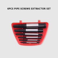 6Pcs Endommagé Vis Extracteur Foret Jeu Dépouillé Cassé Vis Boulon Remover Outil Facile Out Set