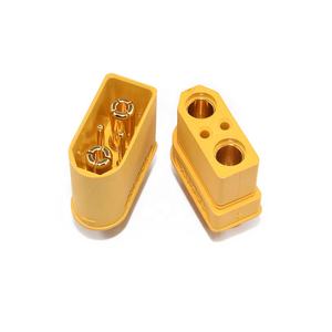 Amass XT90I Steckverbinder 4,5mm <span class=keywords><strong>Bullet</strong></span>-Stecker 2+2 mit Signalpin Stecker-Buchse-Verbinder für RC Lipo-Akku Drohnen - Product Image 1