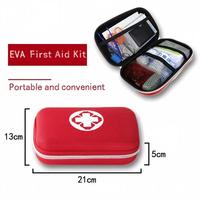 Boîte de rangement portable en EVA rigide pour trousse de premiers secours, équipement de survie d'urgence pour la maison et l'extérieur, fournitures médicales