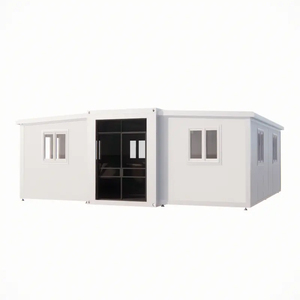 Matériaux structurels de conception de maison de conteneur portable pliable modulaire de 20 pieds 40 pieds pour centre commercial et hôtel fabriqués avec panneau sandwich - Product Image 5