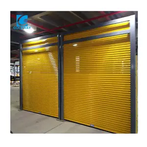 Customization Steel Aluminum Industrial Roller Shutter Rolling Door Gate For Garage Warehouse Use