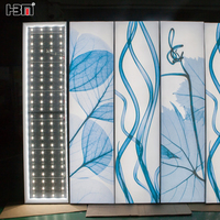 Letrero de lona exterior iluminado para Centro Comercial rectángulo colgante pared anuncio cliente signo