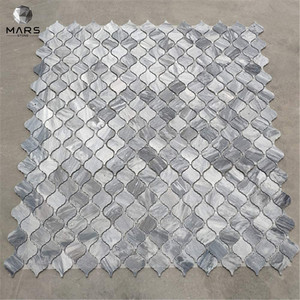 Precio barato de azulejo de mosaico de farol medio barroco <span class=keywords><strong>arabesco</strong></span> de mármol gris - Product Image 3