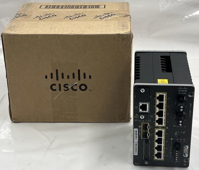 Rugged Series Industrial Ethernet Switch 8-port Ie-3300-8t2s-e Brand New in Stock with a One-year Warranty