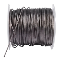 Direkt verkauf ab Werk, Edelstahl kabel 7x7 1,50mm Ss 304 Drahtseil Flexibles SS-Drahtseil