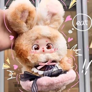 100% Original 8 unids/set bebé tres nuevos IP qué debo comer hoy vinilo muñecos de peluche caja ciega encantadores llaveros colgantes decorativos - Product Image 5