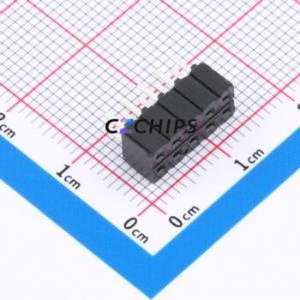 CES-105-01-T-D Pin Socket Through hole Component (THT),P=2.54mm Connector 2.54mm 2.54mm Through Hole Double Row - Product Image 1
