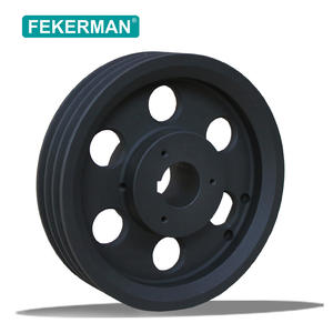 FEKER MAN BRAND 3 GROOVES 4 GROOVES V BELT TAPER BUSH PULLEYS CRUSHER PULLEY - Product Image 6